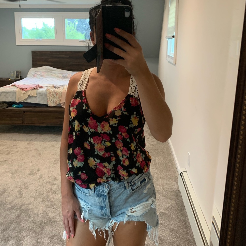 Floral Boho Cami Size Small